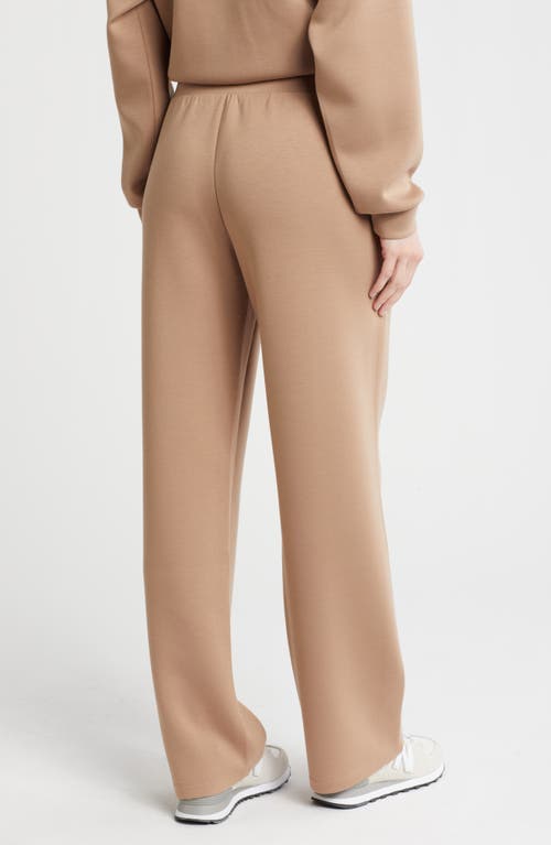Z By Zella Whisper Scuba High Waist Pants In Tan Portabella