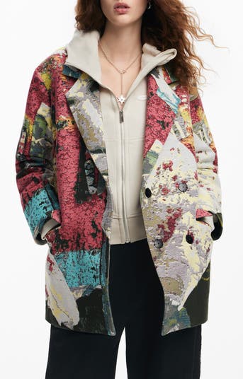 Desigual デシグアル タペストリー デザインコート N278 Desigual デシグアル タペストリー デザインコート N278 レディース