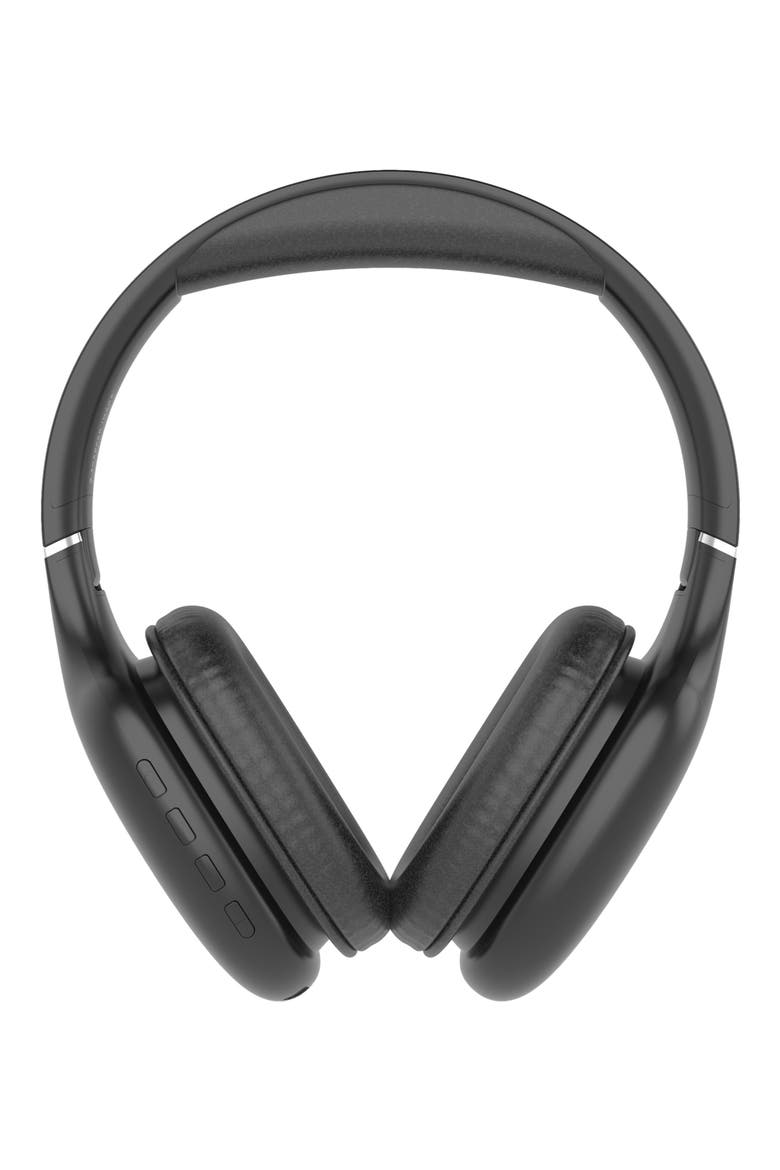 ANC Airwaves Wireless Headphones, Alternate, color, BLACK