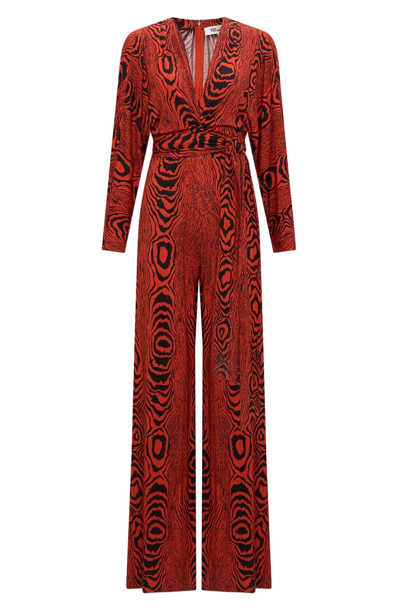DVF Aurelia Two Long Sleeve Jumpsuit, Alternate, color,