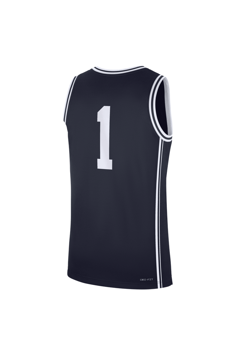 Men's Nike #1 Gray Duke Blue Devils Alternate Replica Basketball Jersey, Alternate, color, Gray