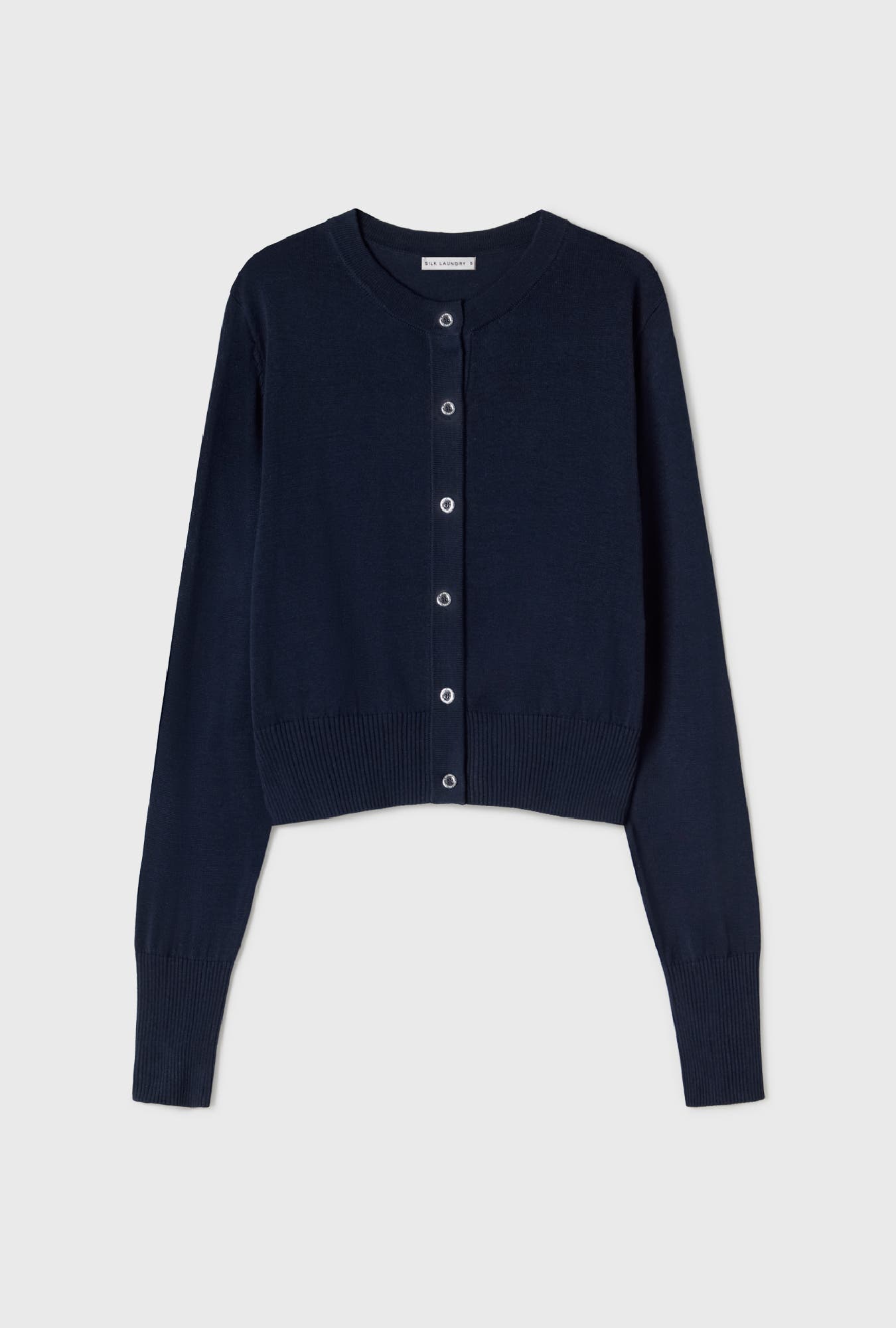 CROPPED CARDIGAN MIDNIGHT - image 2