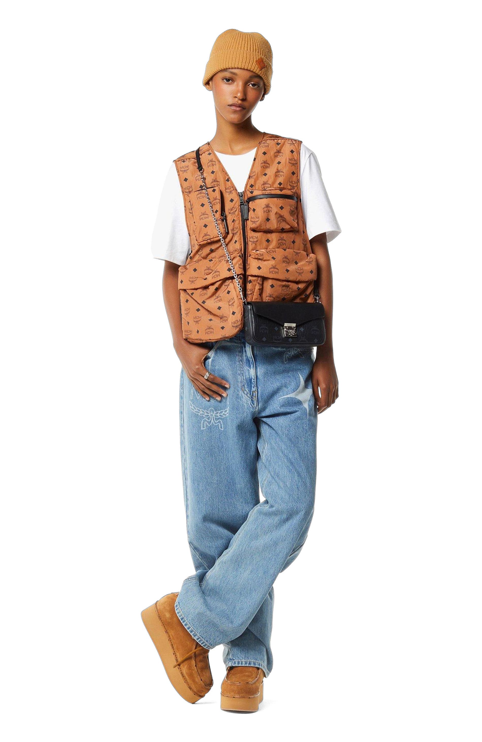 MCM Tracy Crossbody in Visetos Leather Mix, Alternate, color, 