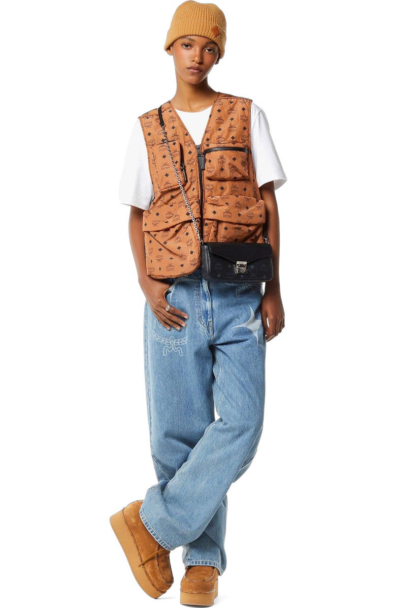 MCM Tracy Crossbody in Visetos Leather Mix, Alternate, color,