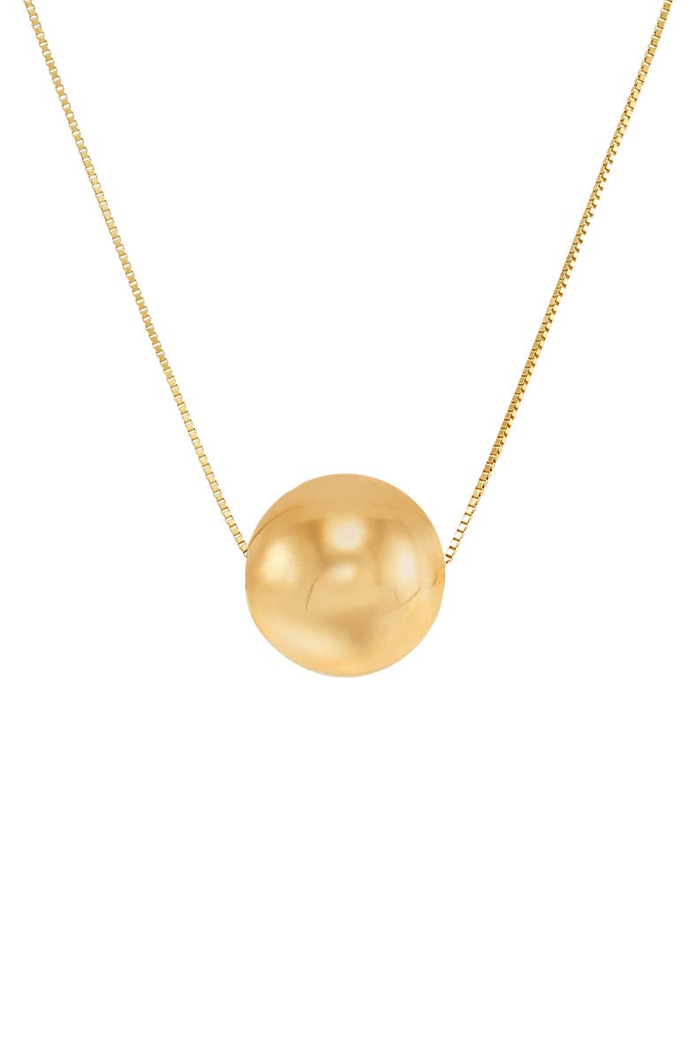 Frankie & Zoe Polished Bead Necklace, Main, color, 