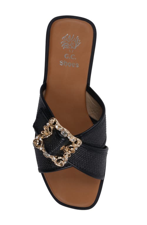 Gc Shoes Ivy Slide Sandal In Black