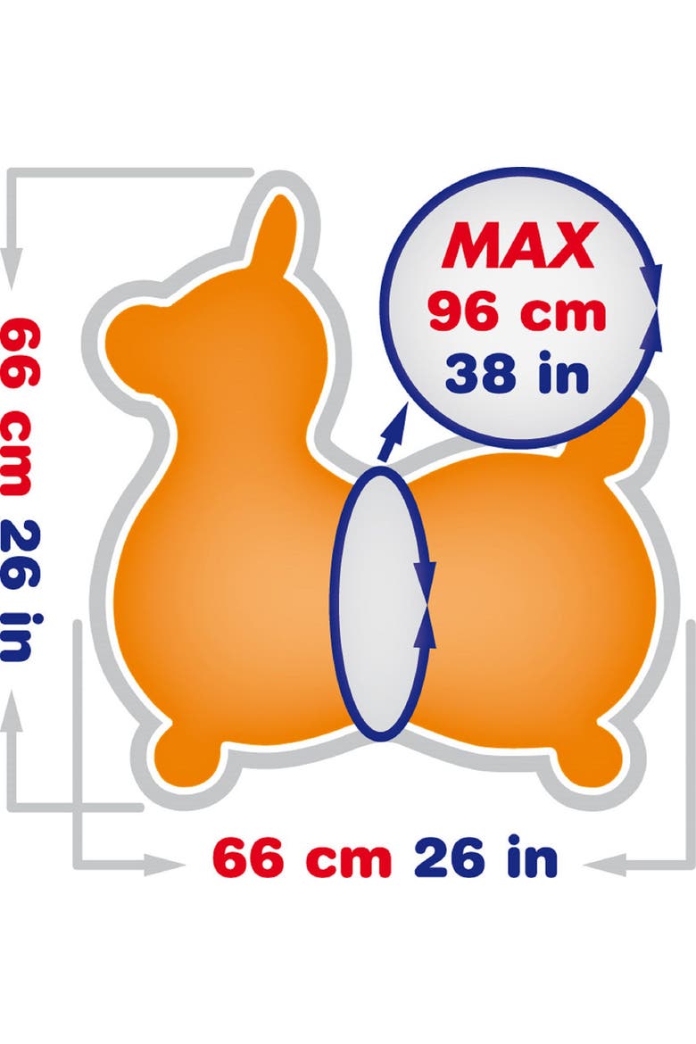 Rody® Horse Max w/Pump, Alternate, color, Red