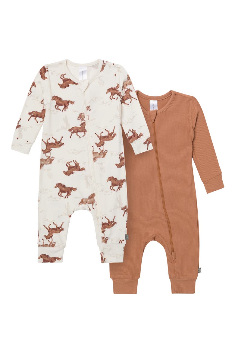 Footless Pajamas, Main, color, Wild Horses