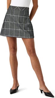 SPANX® The Perfect Mixed Plaid Skort