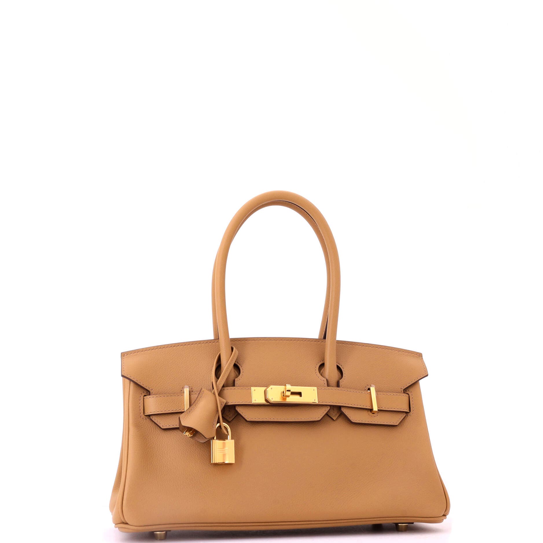 Pre-Owned Hermes Shoulder Light Birkin Bag Evercolor 29, Alternate, color, Biscuit