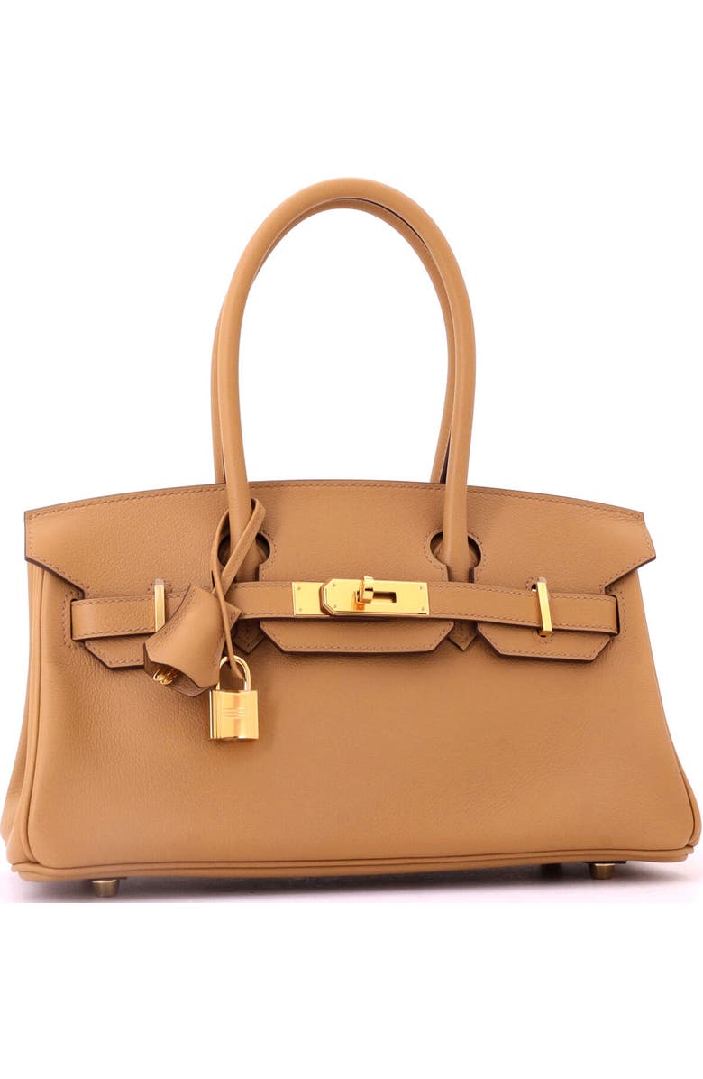 Pre-Owned Hermes Shoulder Light Birkin Bag Evercolor 29, Alternate, color, Biscuit