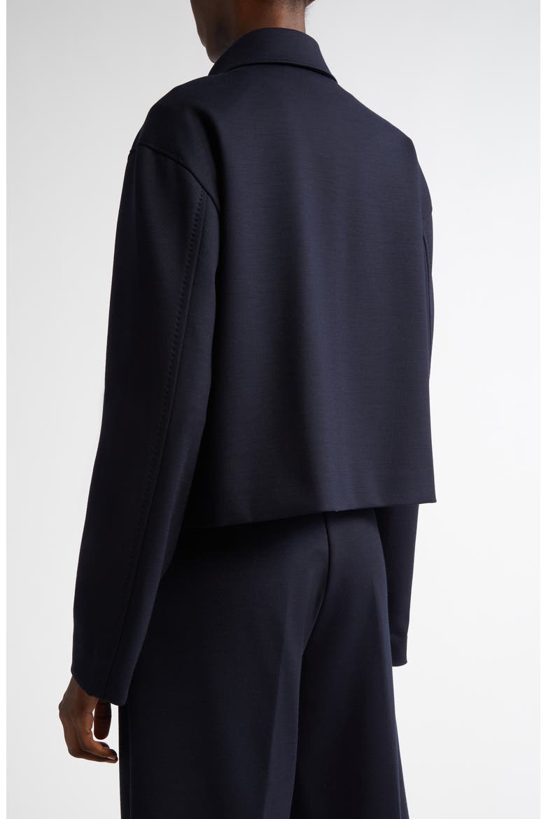 Talamo Wool Blend Milan Jersey Jacket, Alternate, color, ULTRAMARINE