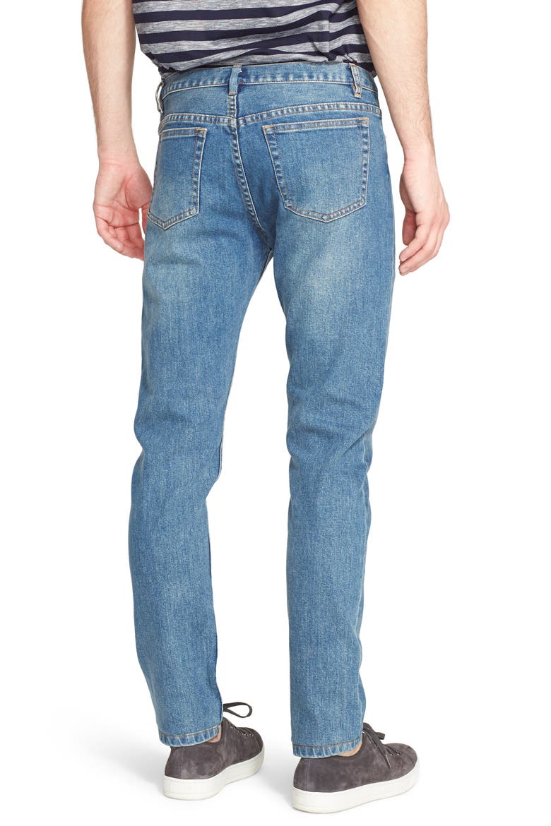 Petit New Standard Skinny Fit Jeans, Alternate, color, INDIGO