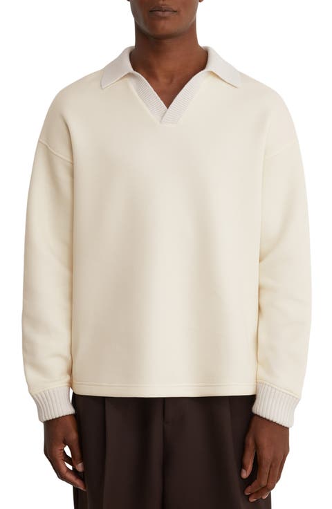 Beaton Open Collar Sweatshirt