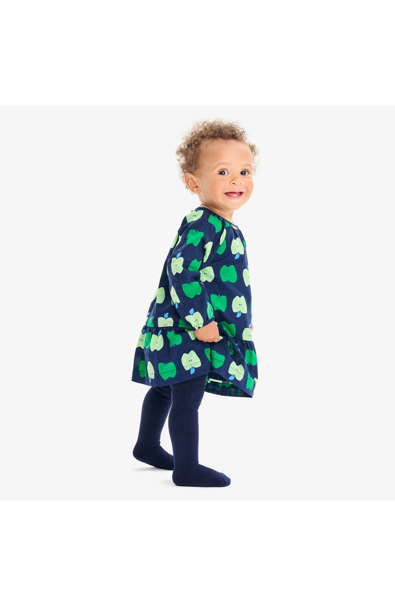 Primary Baby Popover Dress In Apple Orchard, Alternate, color,
