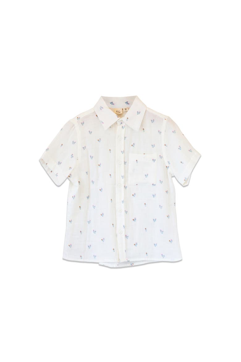 Collar Shirt, Main, color, Off White