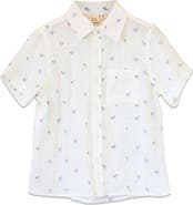 Beet World Collar Shirt