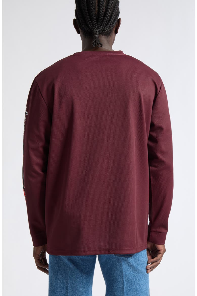 Oversize Long Sleeve Graphic T-Shirt, Alternate, color, DRIED BLOOD MOTOCROSS