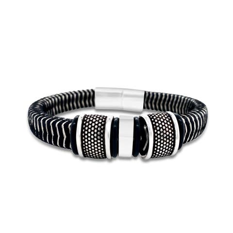 Farren Men's Cuff in Noir