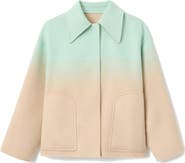 Lafayette 148 New York Oversize Reversible Wool 
Cashmere Swing Jacket