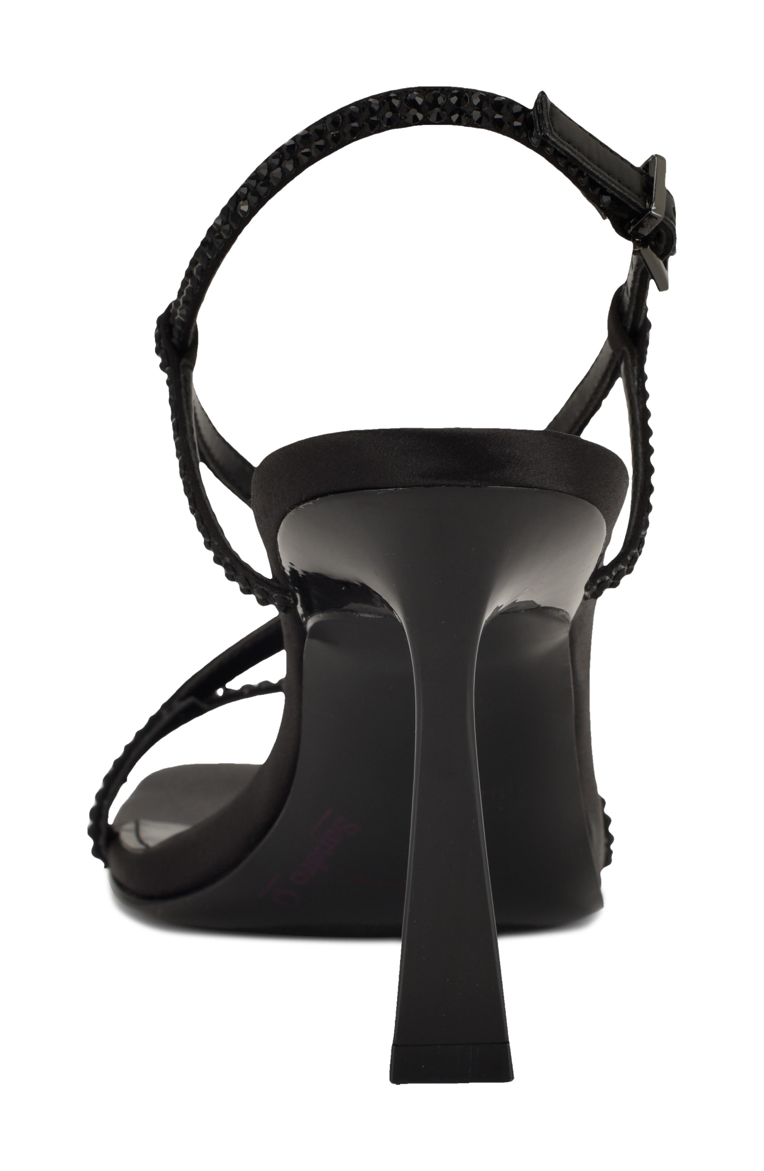 Nine West Vallanh Slingback Sandal, Alternate, color, Black