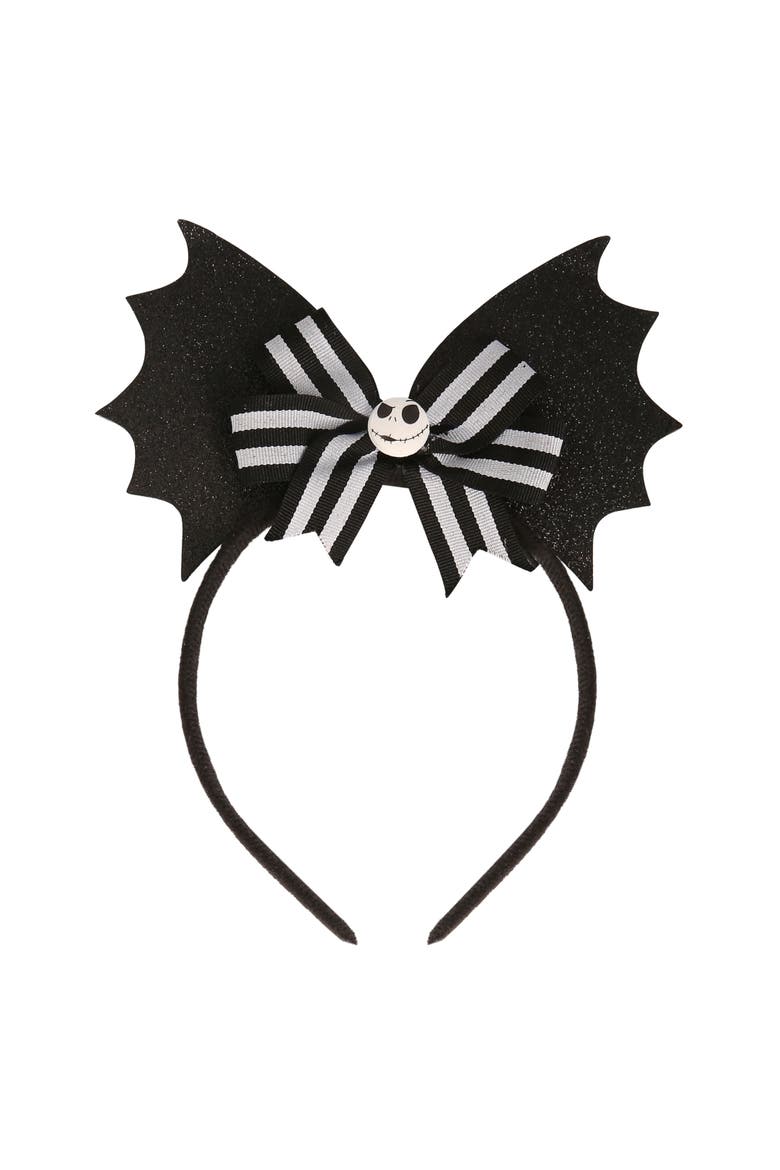 The Nightmare Before Christmas Headband for Women - Black Batwings, Main, color, Black