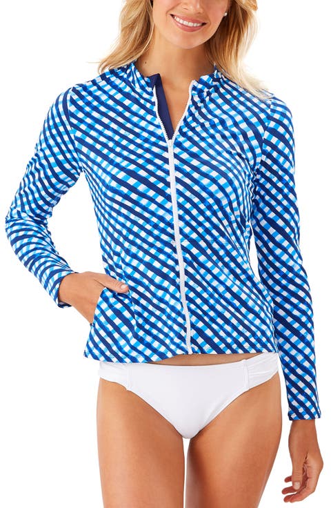 Harbour Island Front Zip Rashguard