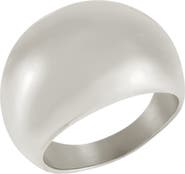 Adornia Tarnish-Resistant Dome Ring