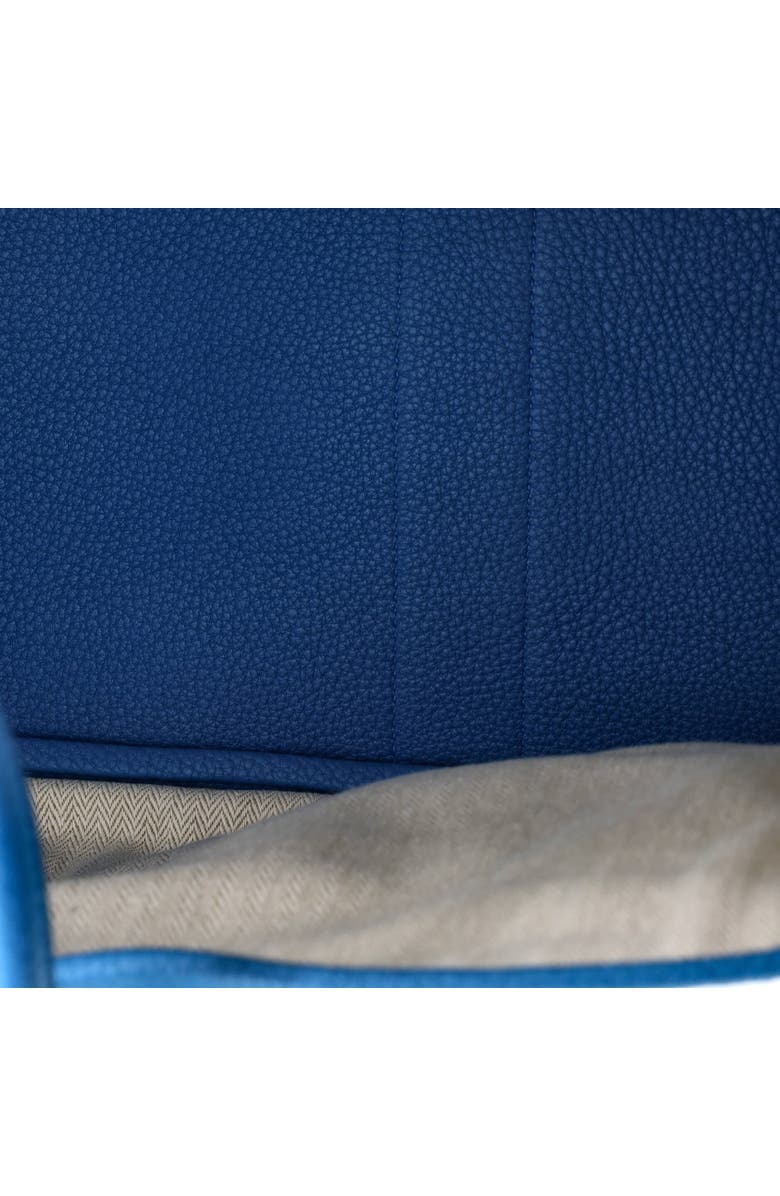 Pre-Owned Hermes Garden Party Tote Leather 36, Alternate, color, Bleu Zanzibar