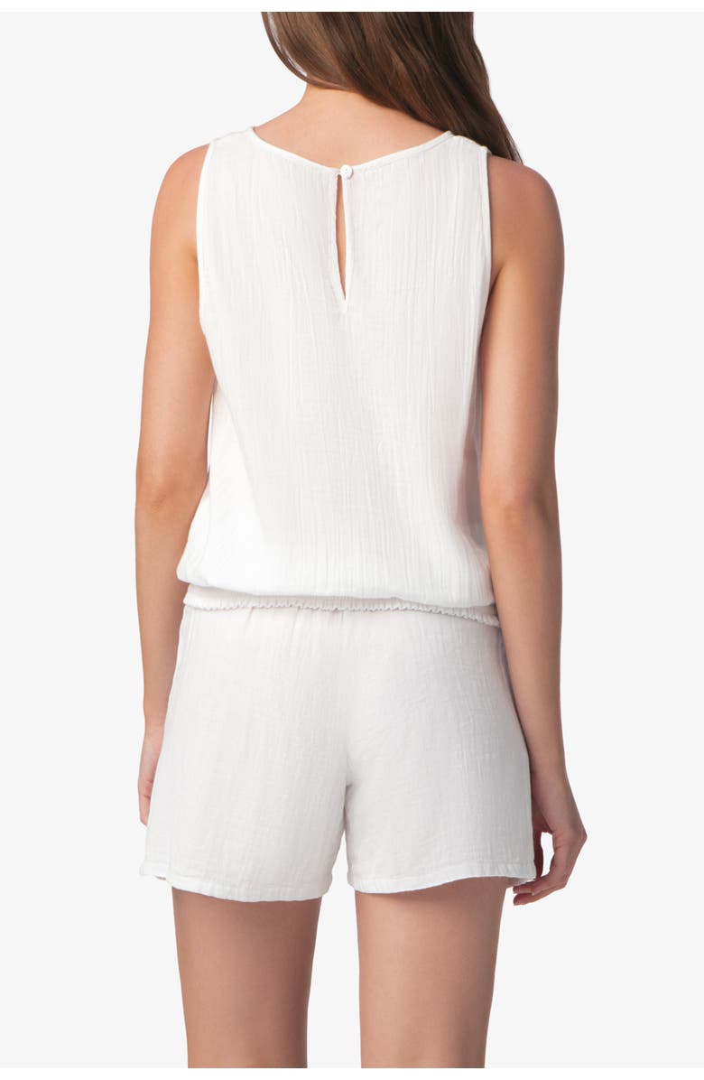 HELEN JON Island Sleeveless Top, Alternate, color, White