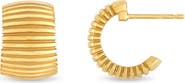 Pamela Zamore Isla Wide Hoop Earrings