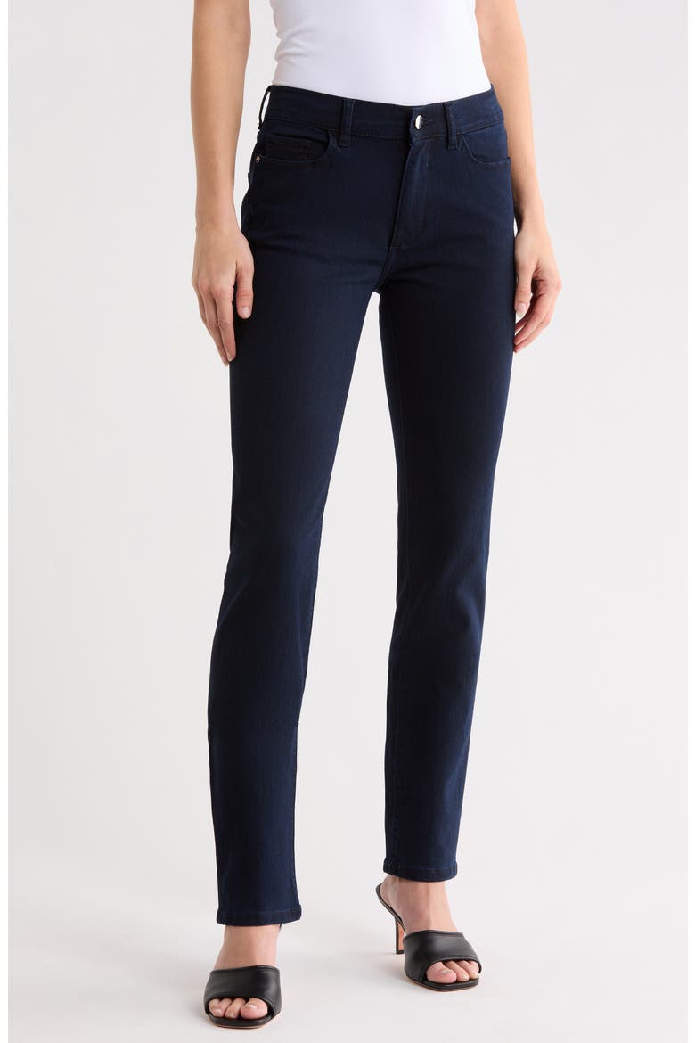 'Coco' Curvy Straight Jeans, Alternate, color, FLATIRON
