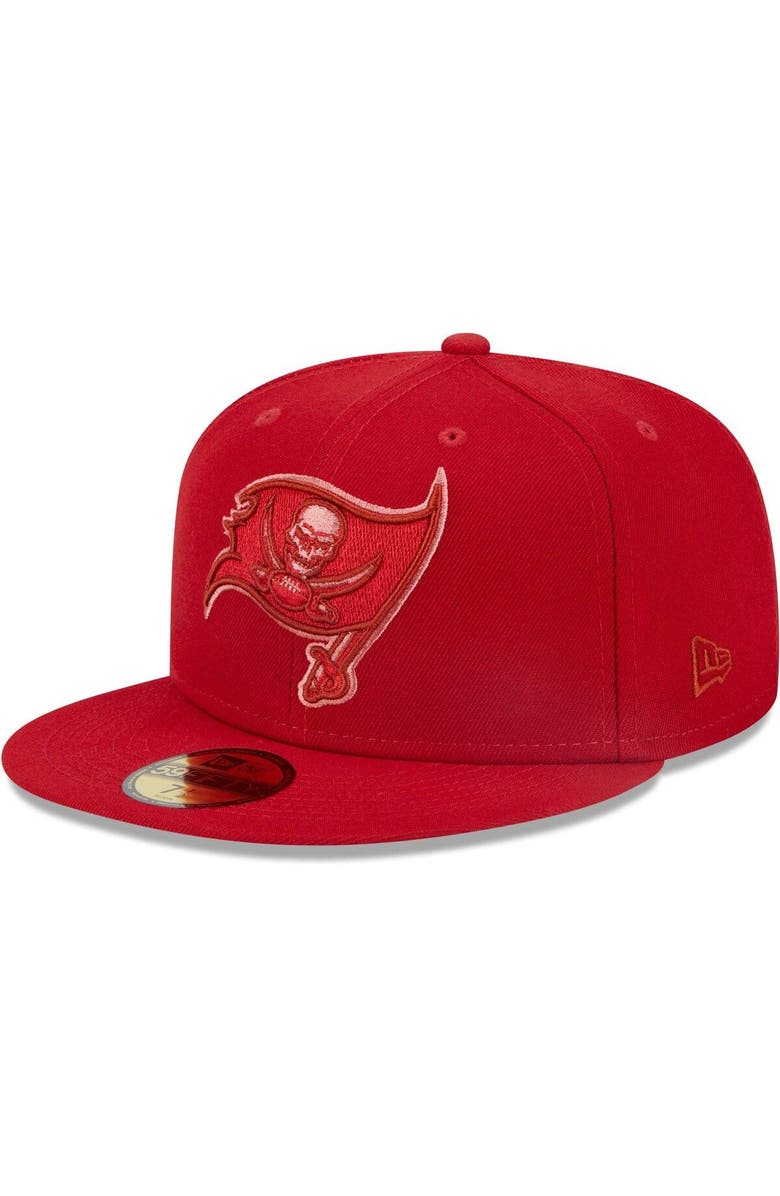 New Era Men's New Era Red Tampa Bay Buccaneers Monocamo 59FIFTY Fitted Hat, Main, color, Red