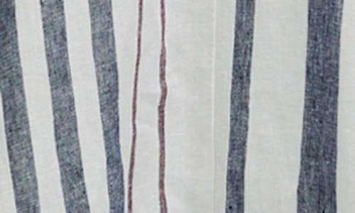 Madewell Stripe Circle Linen Maxi Dress