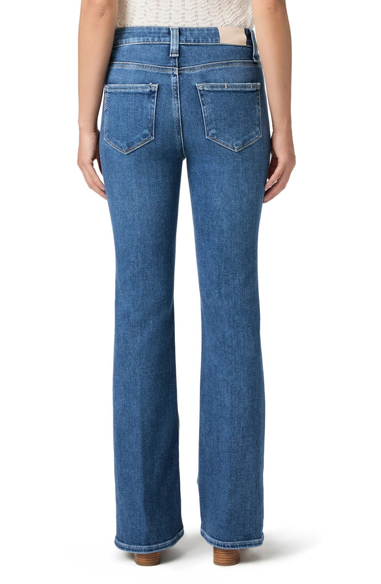 PAIGE Laurel Canyon High Waist Bootcut Jeans, Alternate, color, Monacomist