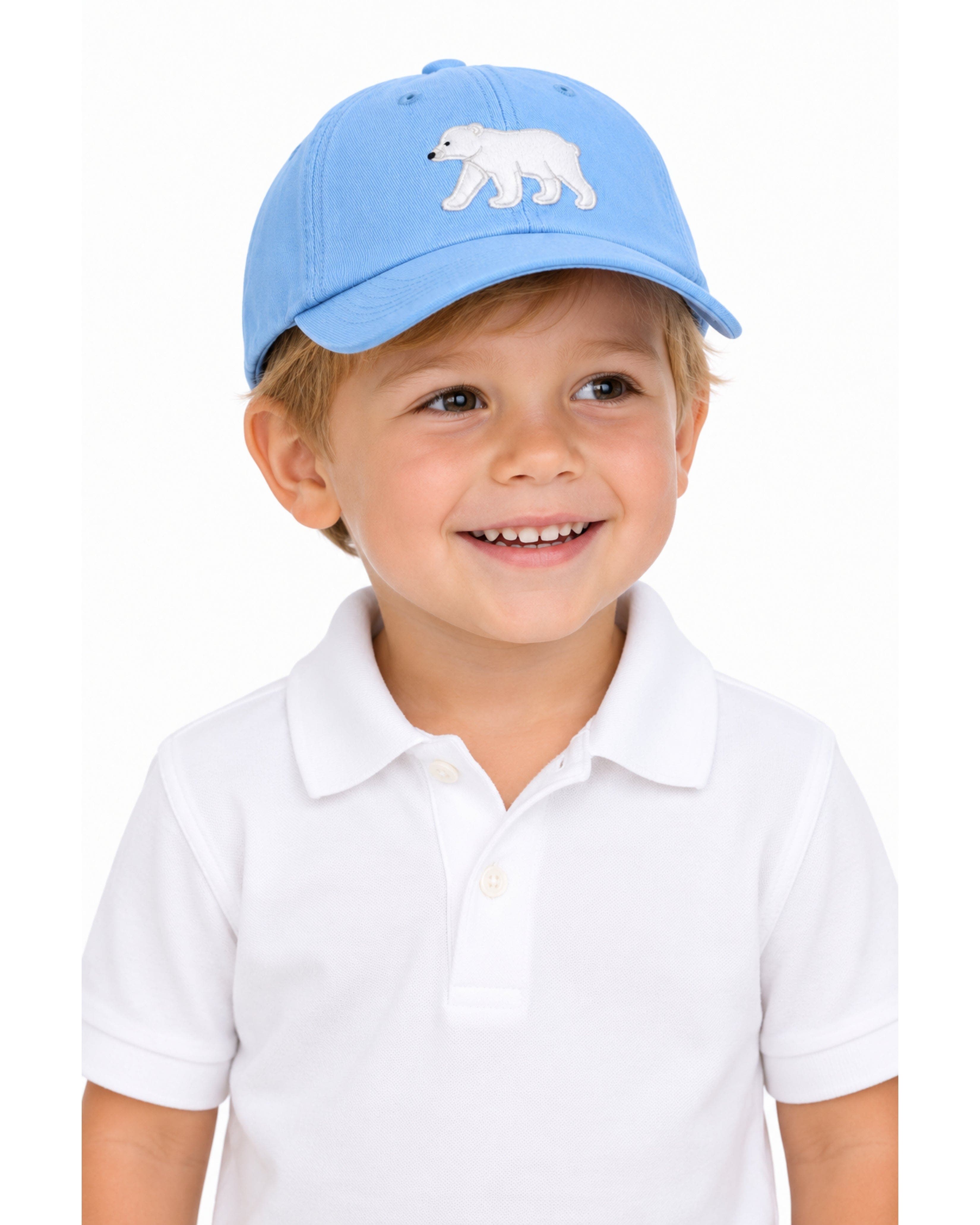 Bits & Bows Polar Bear Baseball Hat (little Kid) | Nordstrom
