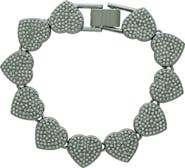 OLIVIA WELLES Icy Heart Bracelet