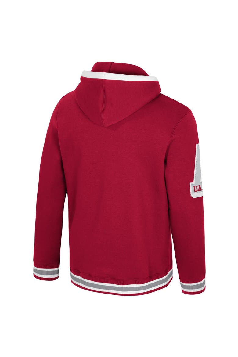 Men's Colosseum  Crimson Alabama Crimson Tide Grand Tour Hoodie, Alternate, color, Crimson