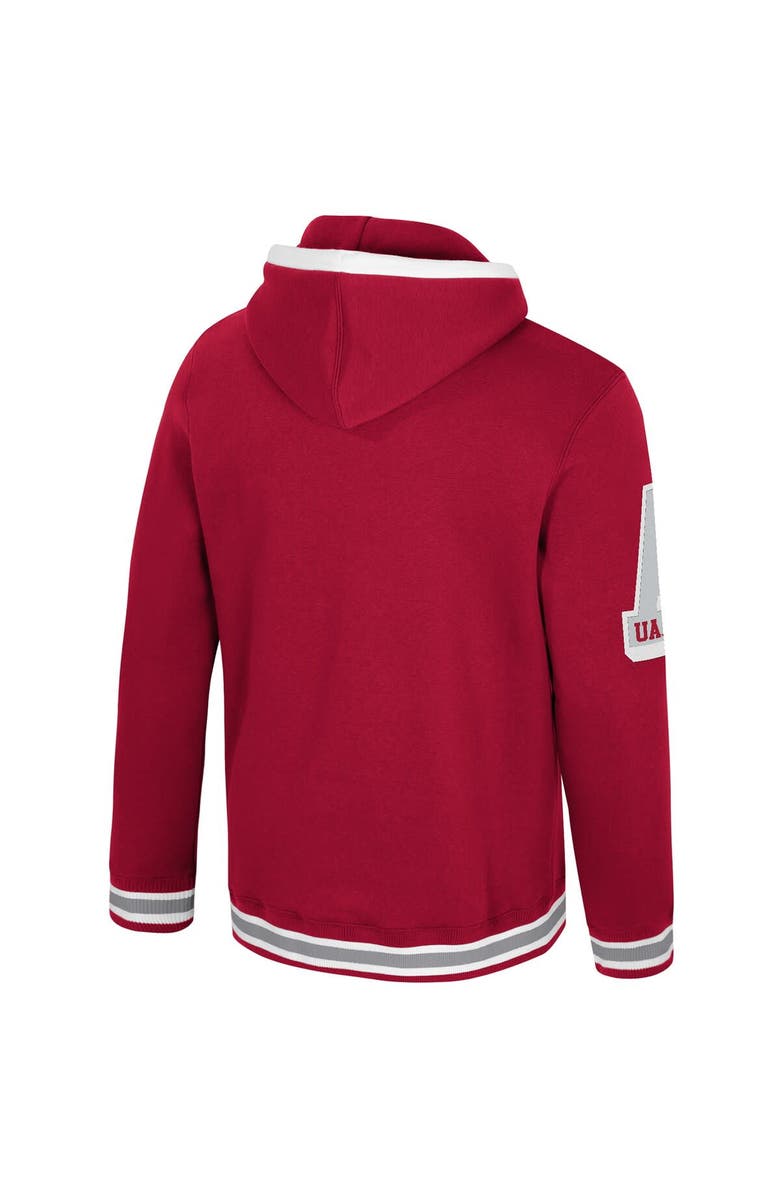 COLOSSEUM Men's Colosseum Crimson Alabama Crimson Tide Grand Tour Hoodie, Alternate, color, Crimson