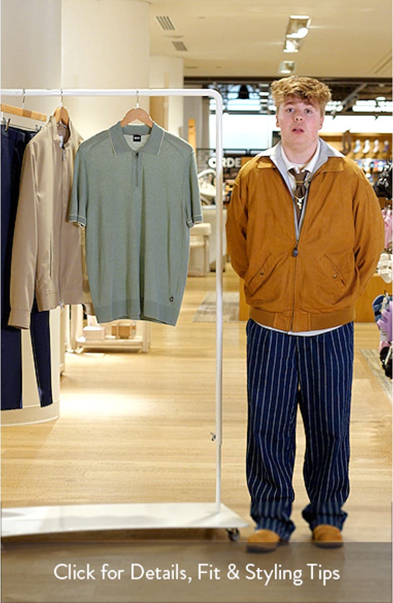 Jiovanotto Quarter Zip Polo, sales video thumbnail