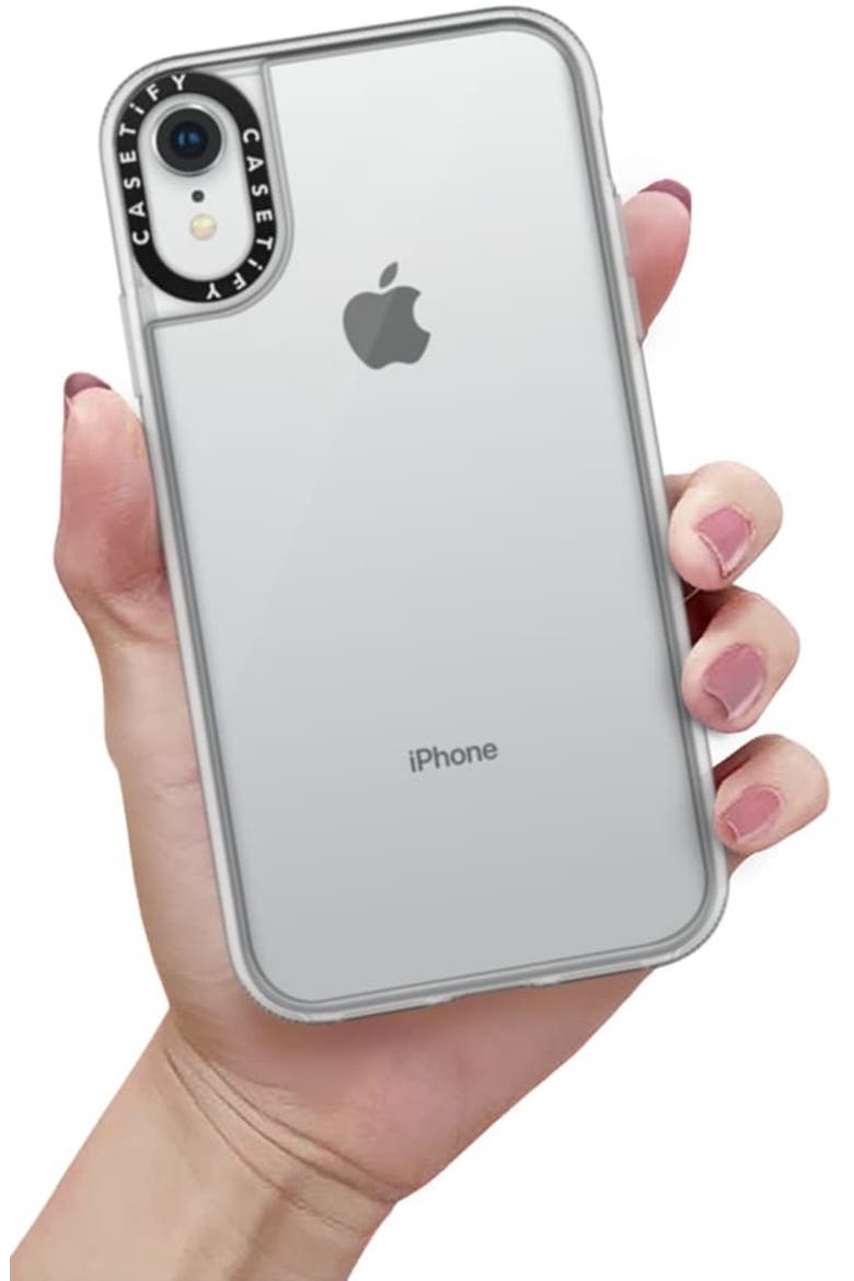 Classic Grip iPhone X/Xs Max & XR Case, Alternate, color, CLEAR XR