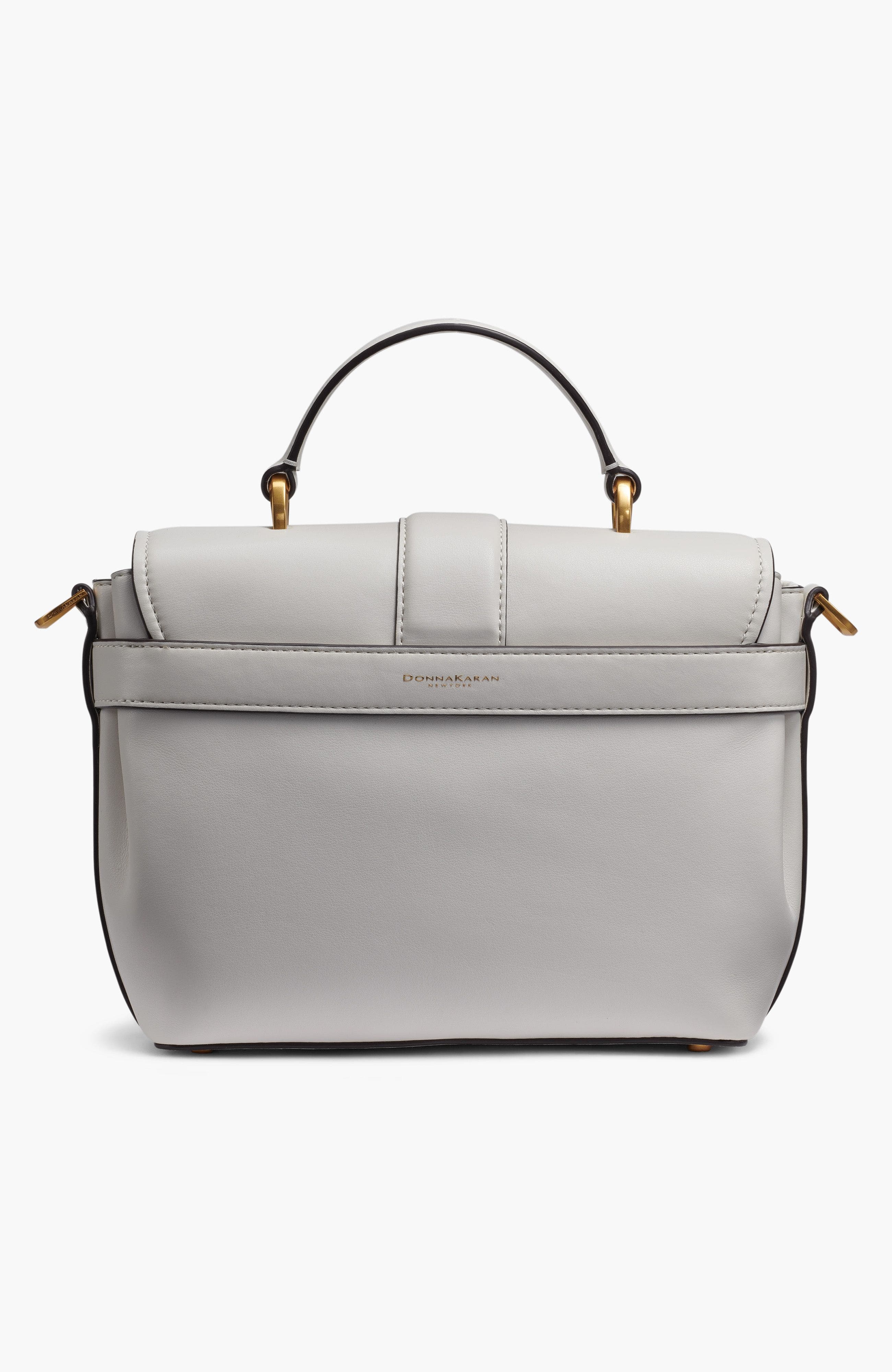 Donna Karan New York Valley Stream Satchel, Alternate, color, Brillant White