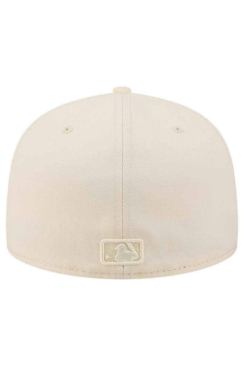 Men's New Era Cream San Diego Padres Color Pack 59FIFTY Fitted Hat, Alternate, color, Cream