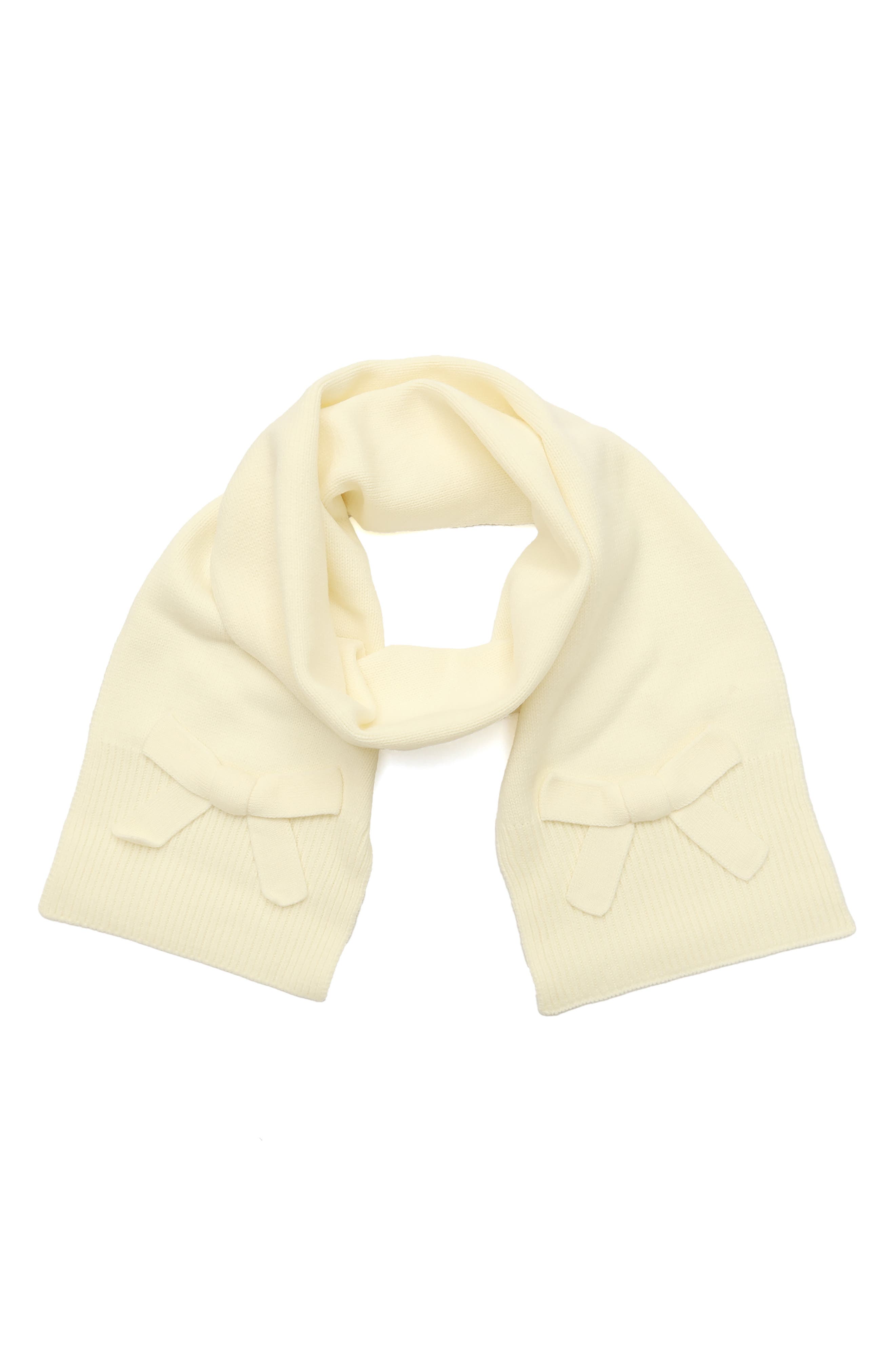 Kate Spade New York bow trim scarf