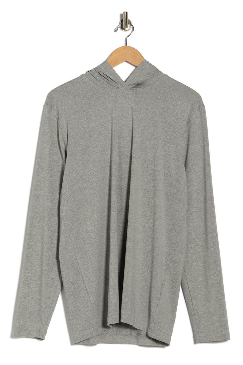 Lightweight Pullover Hoodie, Alternate, color, SILVER