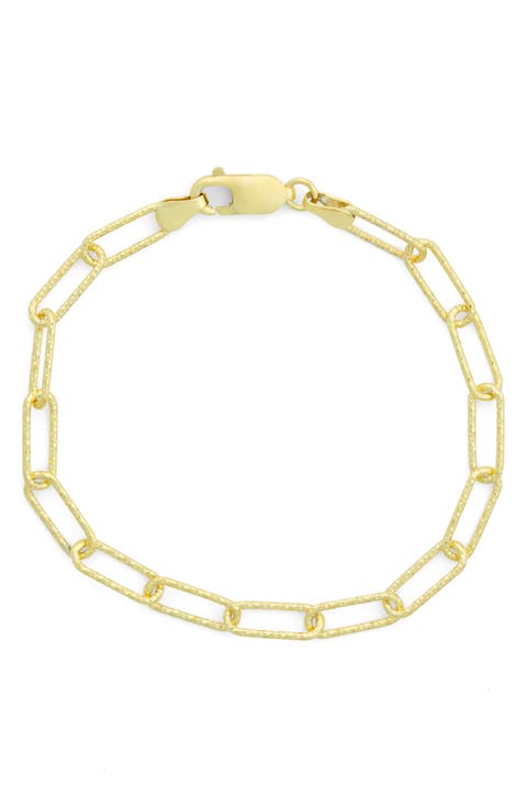 Paperclip Chain Bracelet