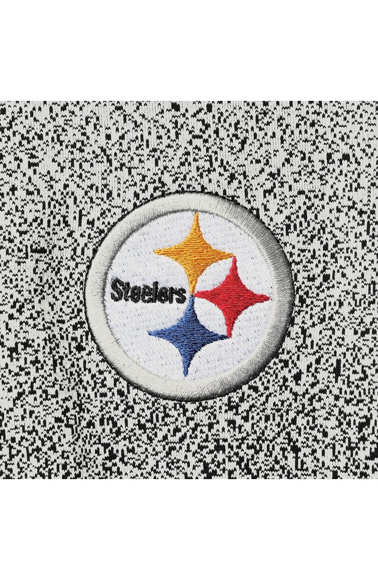 ANTIGUA Women's Antigua White/Black Pittsburgh Steelers Guide Full-Zip Jacket, Alternate, color, 