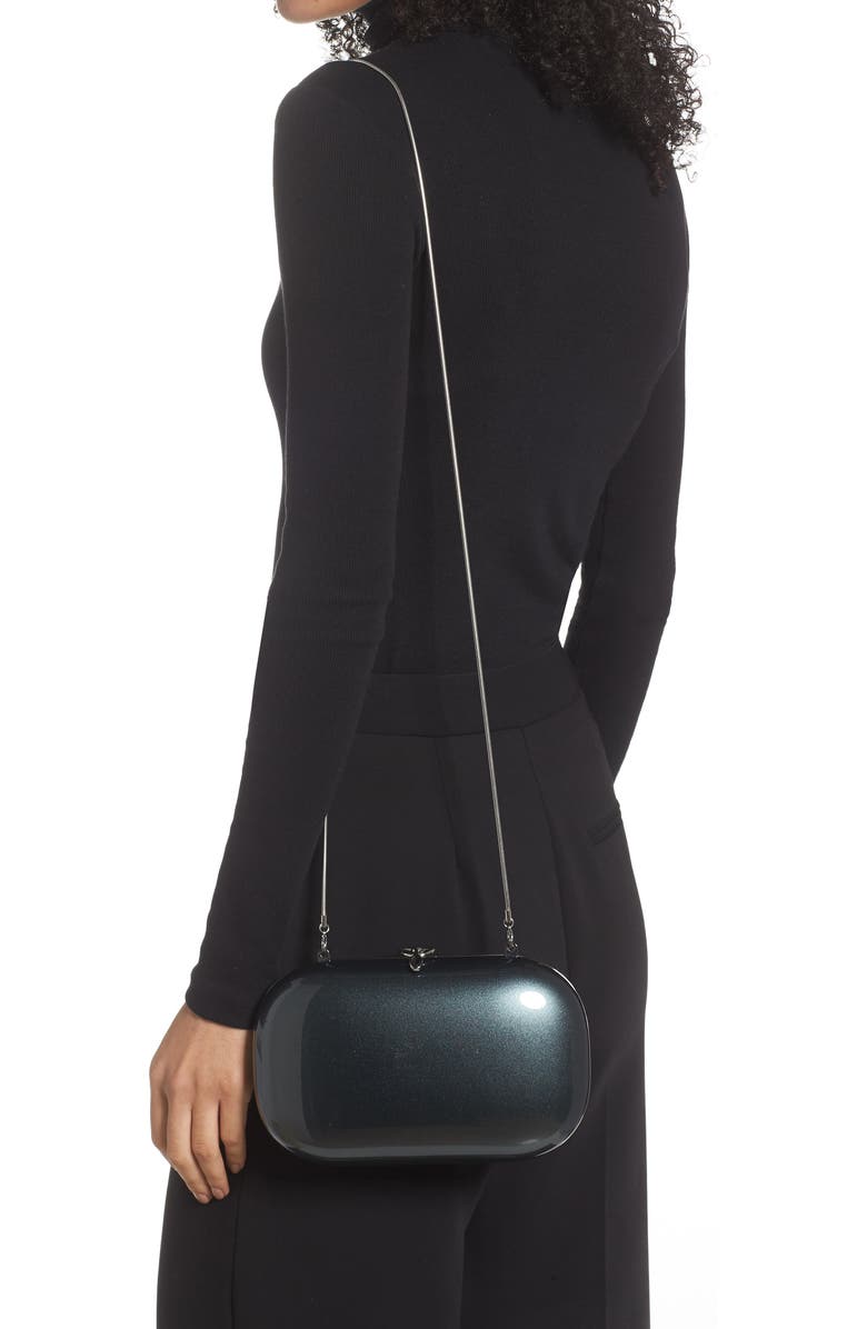 Jeffrey Levinson Elina Plus Glitter Clutch, Alternate, color,