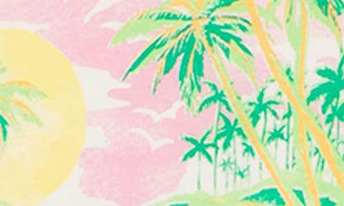 Shop Billabong Kids' Beach Dream Cotton Crop Graphic T-shirt In Pink