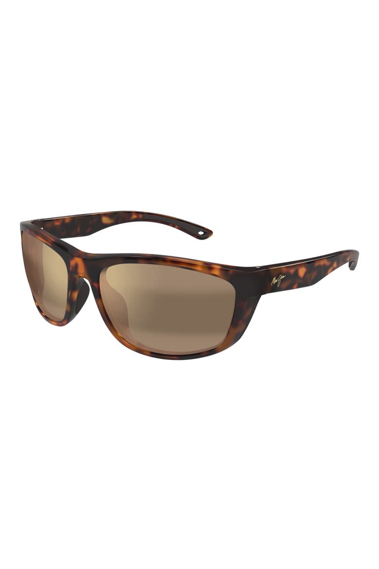 Nuu Landing 53mm PolarizedPlus2® Square Sunglasses, Alternate, color, BROWN